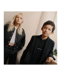 Veste de costume en maille milano - Black