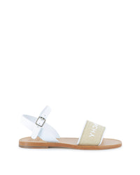 Sandales en cuir - Blanc
