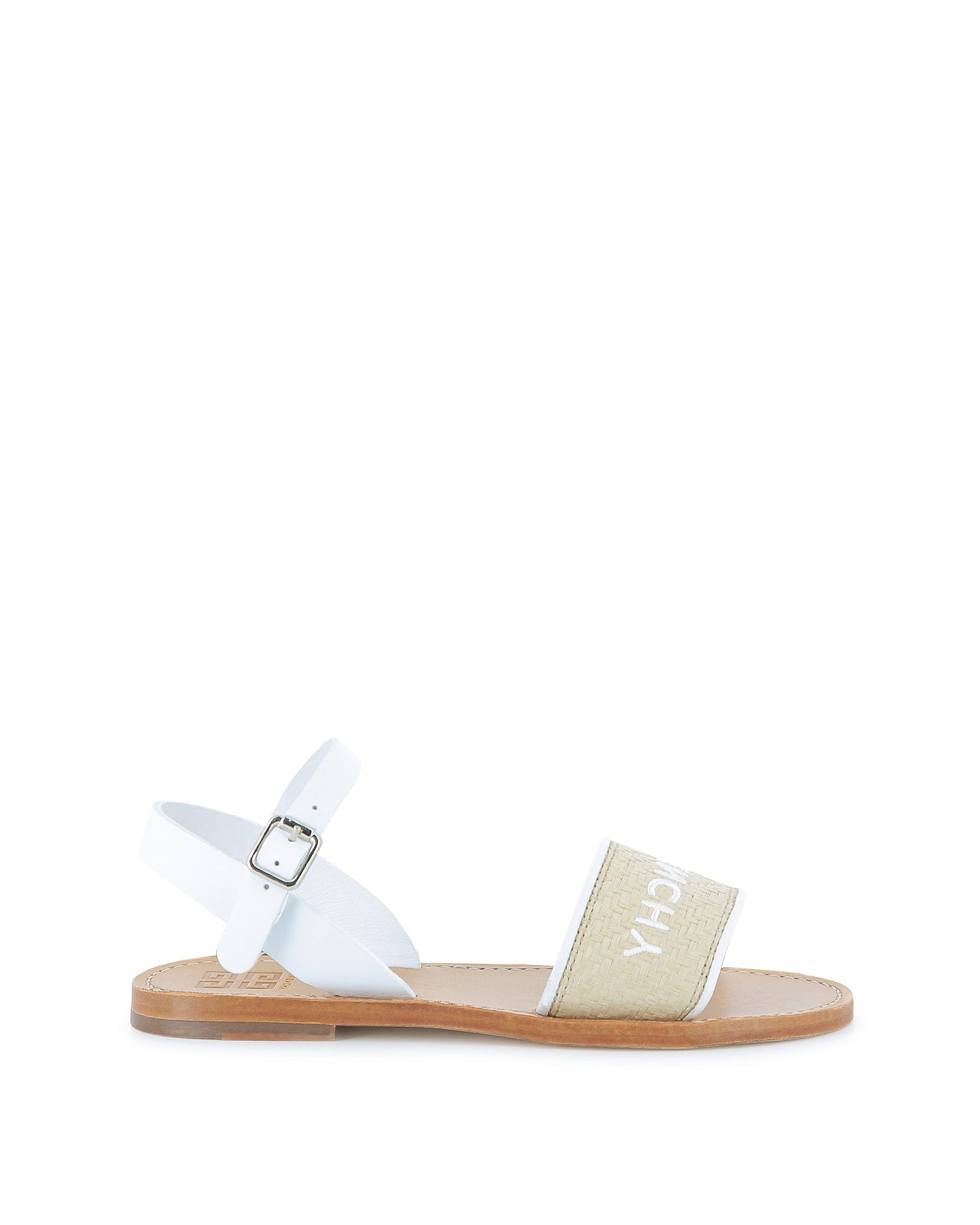 Sandales en cuir - Blanc