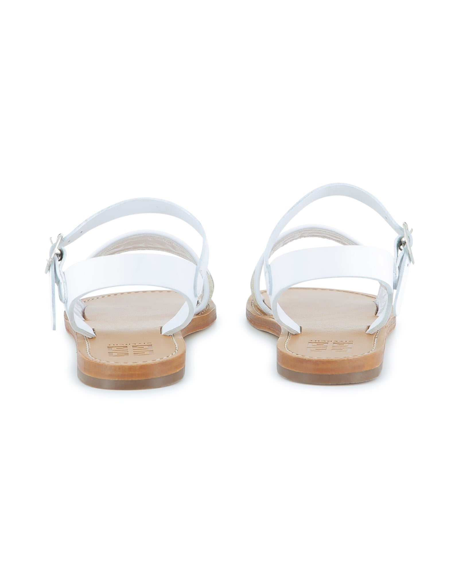 Sandales en cuir - Blanc