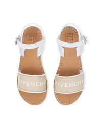 Sandales en cuir - Blanc