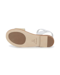 Sandales en cuir - Blanc