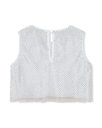 Top avec impression - Silver