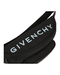 Sac banane avec logo brodé - Black