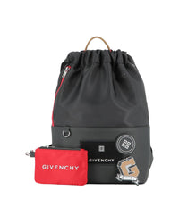 Sac à dos à détails contrastants - Black