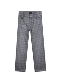 Pantalon à motif en demin - Denim Grey