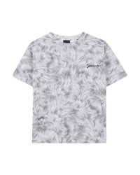 T-shirt ample à motif jacquard - Unique