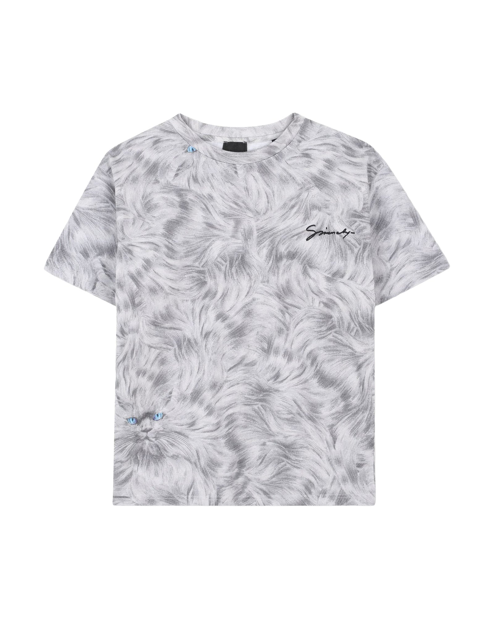 T-shirt ample à motif jacquard - Unique