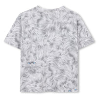 T-shirt ample à motif jacquard - Unique