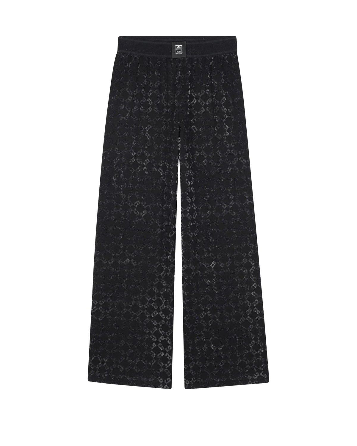 Pantalon à logo scintillant - Black