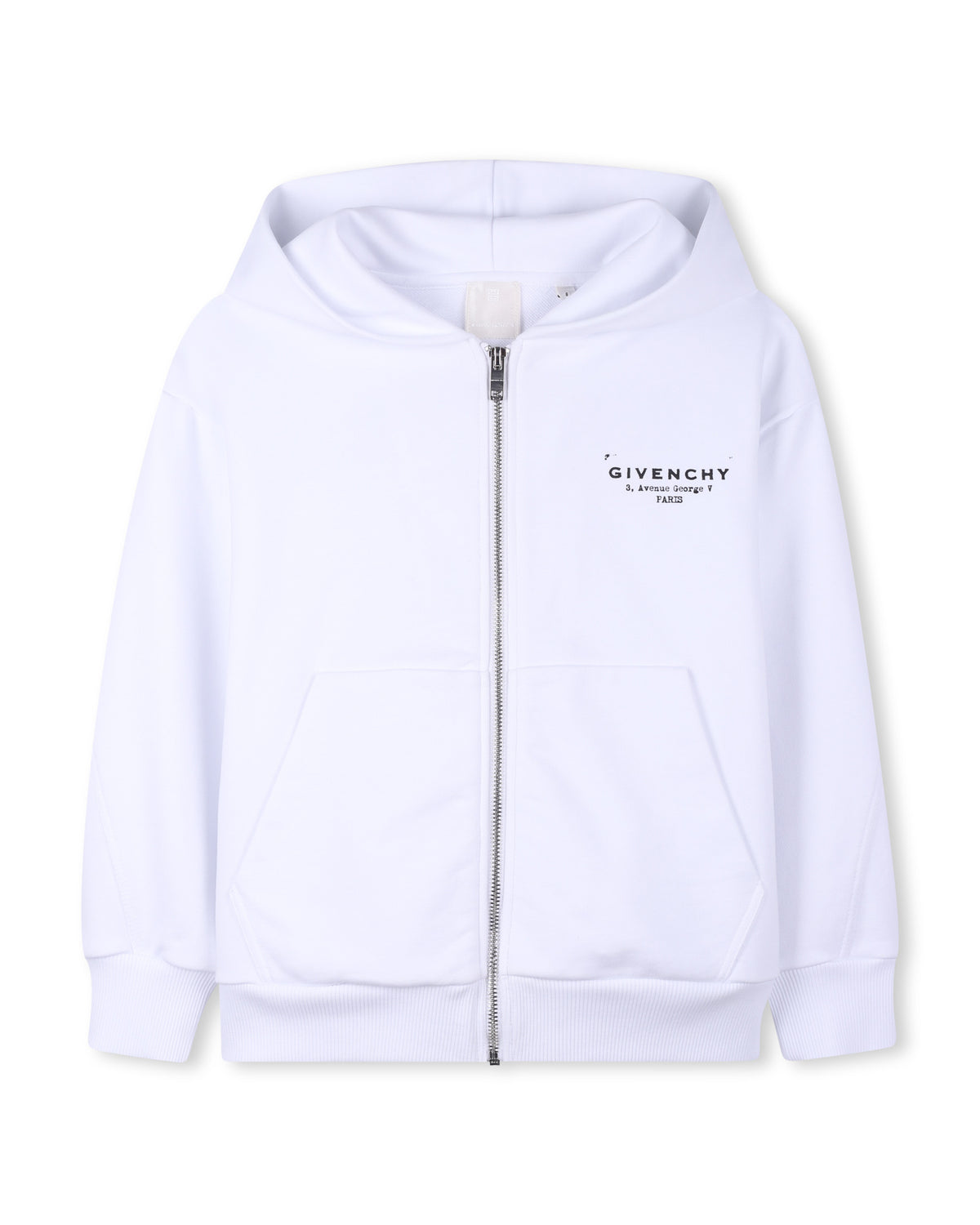 Cardigan a capuche - Blanc