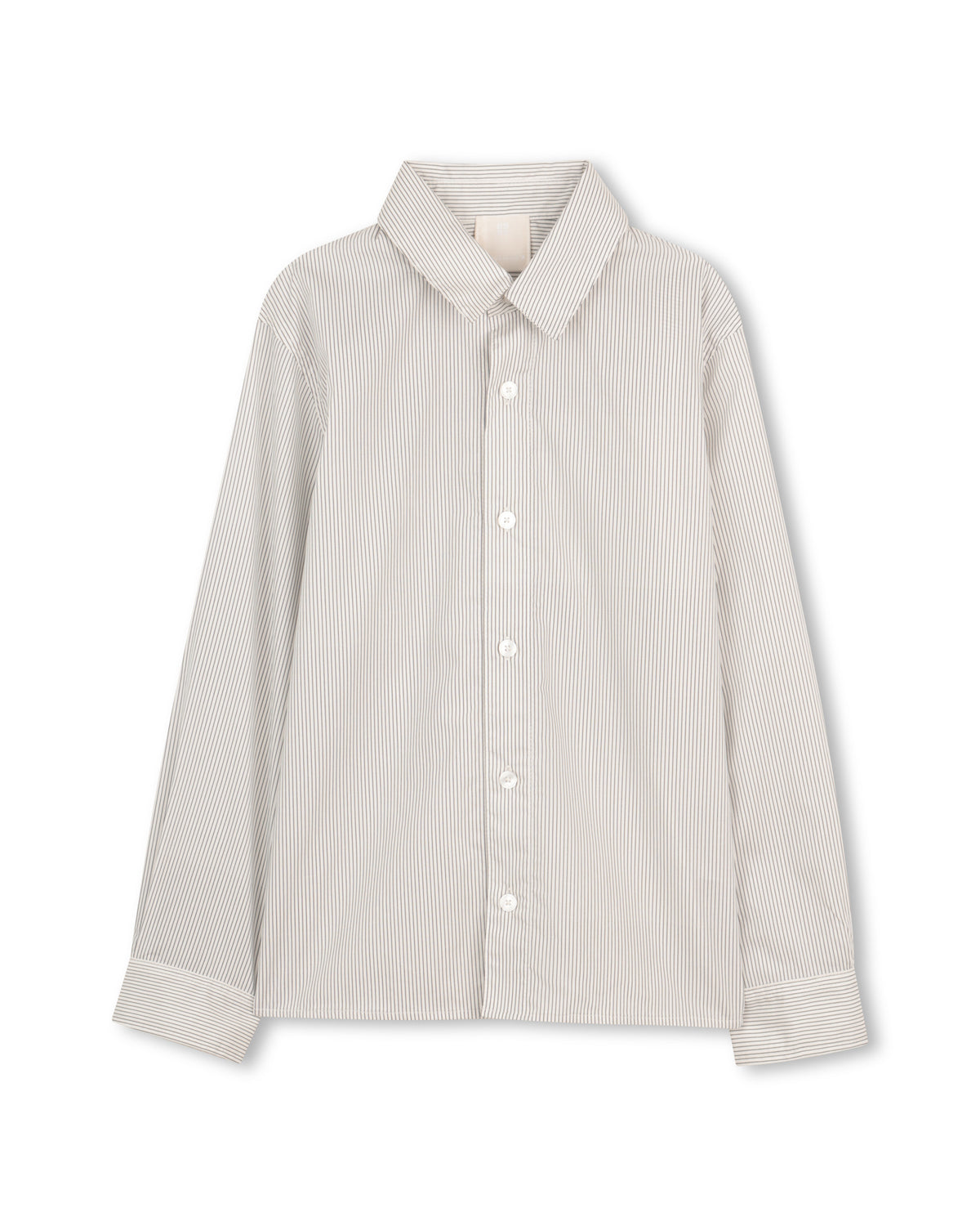 Chemise manches longues - Ecru Marine