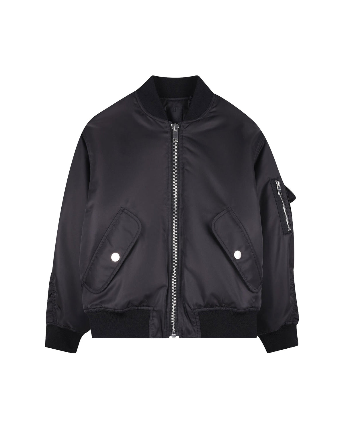 Veste bomber à empiècement - Black