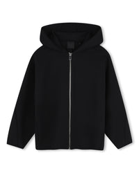 Cardigan a capuche - Black