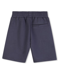 Short à broderie sur le devant - Gris Fonce