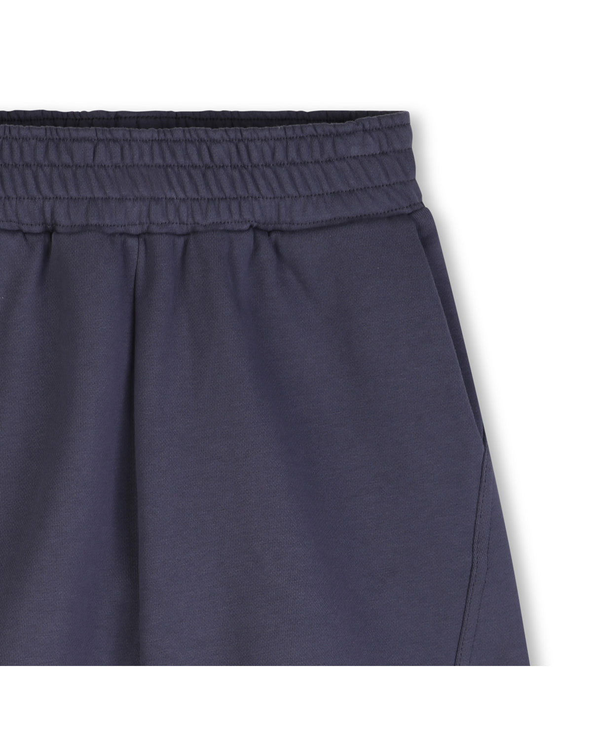 Short à broderie sur le devant - Gris Fonce