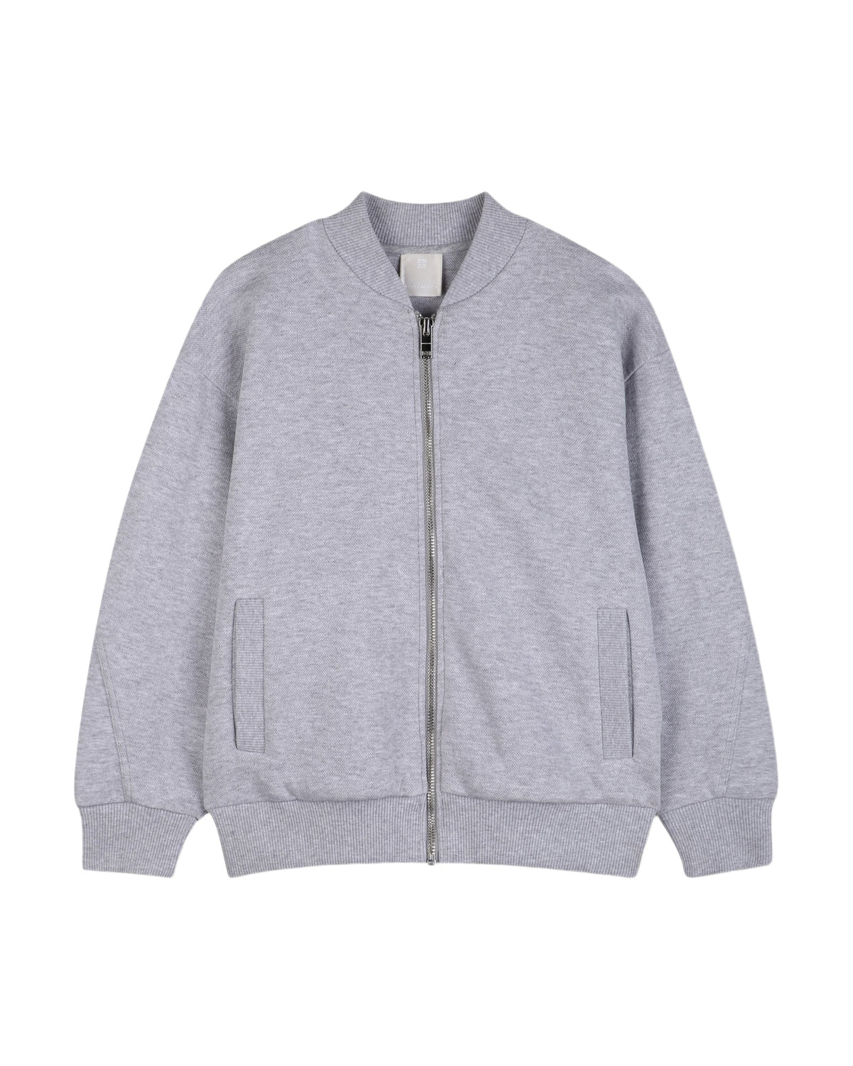 Zipped cardigan - Charcoal grey