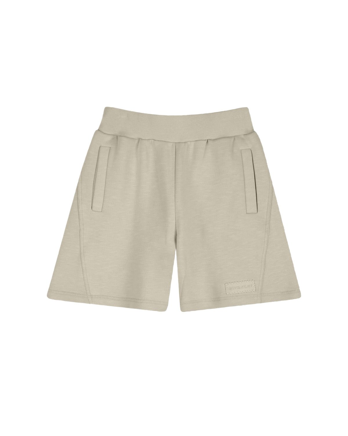Short en molleton flamé - Pale Stone