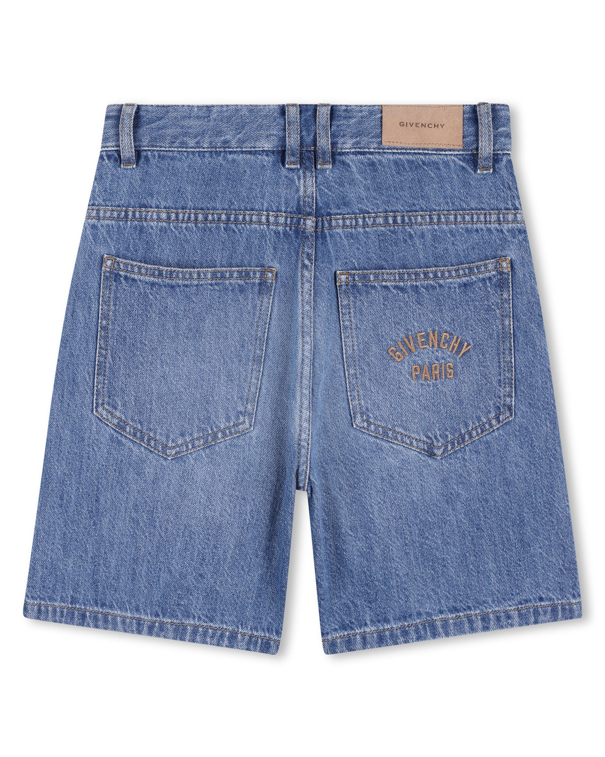 Short denim - Dble Stone & Brossage