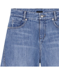 Short denim - Dble Stone & Brossage