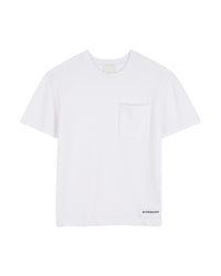 T-shirt tricot en coton pima - Blanc