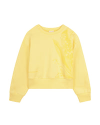 Sweatshirt à manches à coutures arrondies - Fenouil