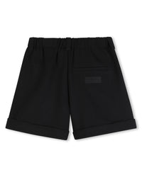 Bermuda à ceinture à pinces - Black