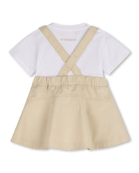 Ens. robe+t-shirt - Pale Stone