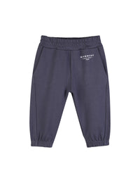 Pantalon à taille élastiqué - Gris Fonce