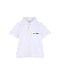 Piqué polo shirt - White