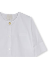Blouse manches courtes - Blanc
