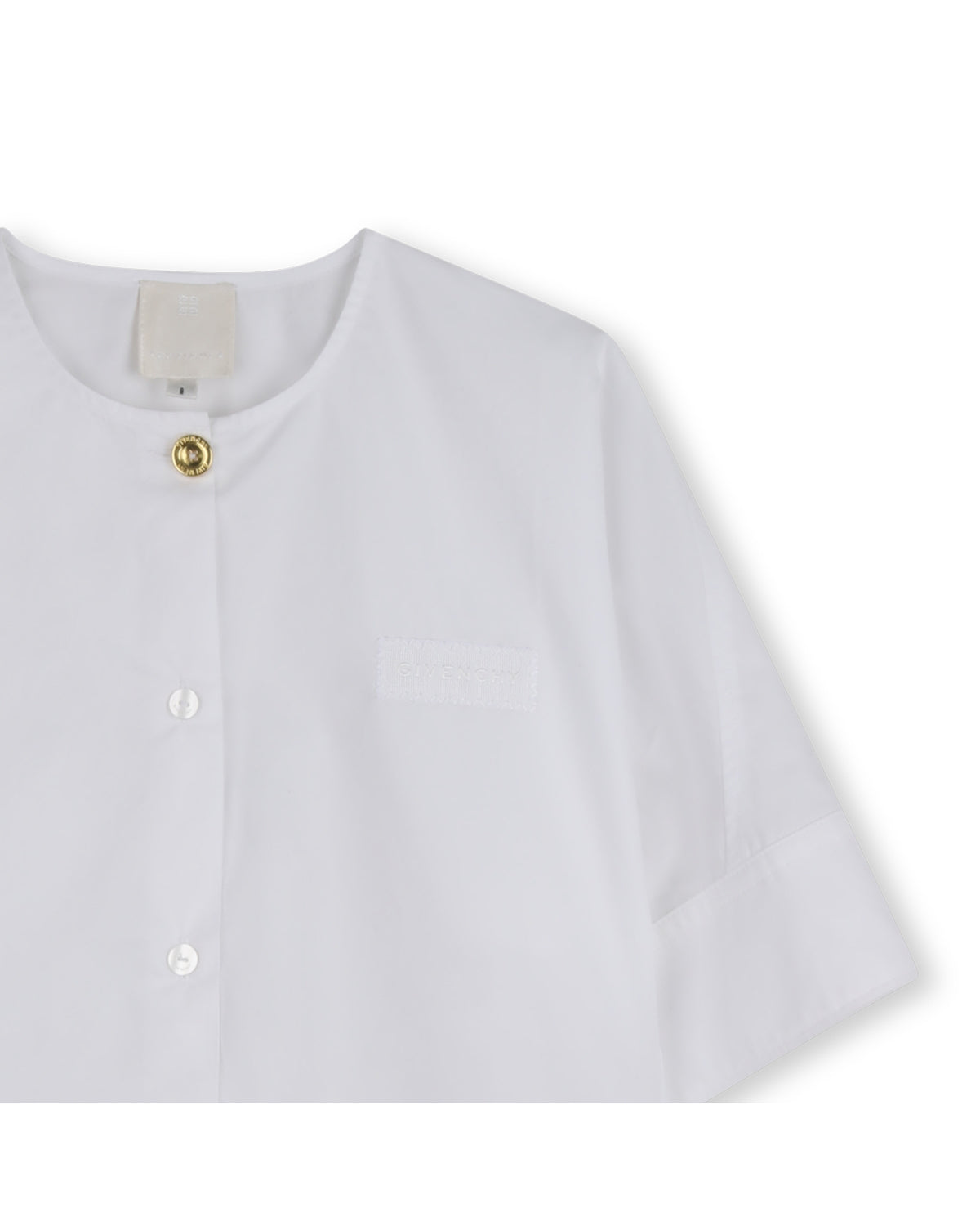 Blouse manches courtes - Blanc