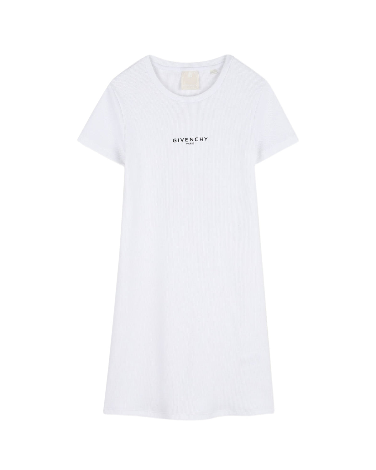 Robe en côte plate - Blanc