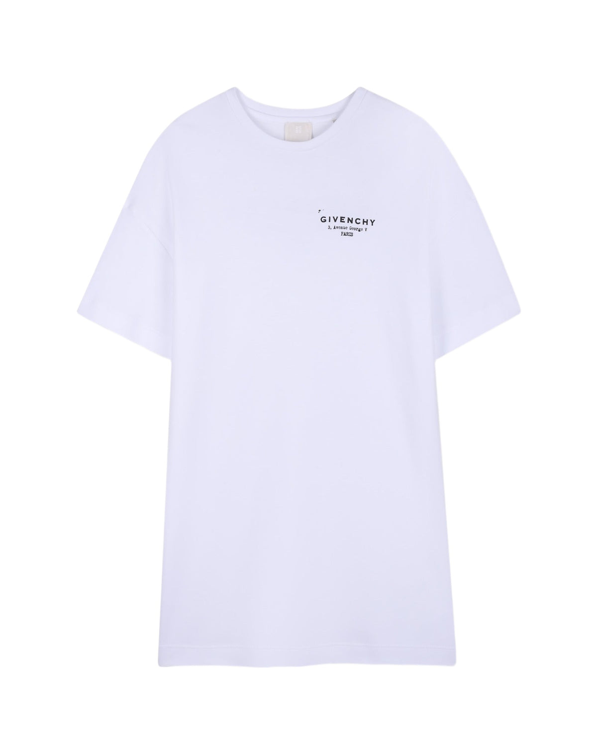 Robe t-shirt en interlock - Blanc