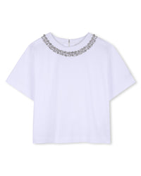 Tee-shirt manches courtes - Blanc