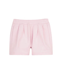 Short à pinces en molleton - Marshmallow
