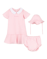 Ensemble robe et bloomer - Marshmallow