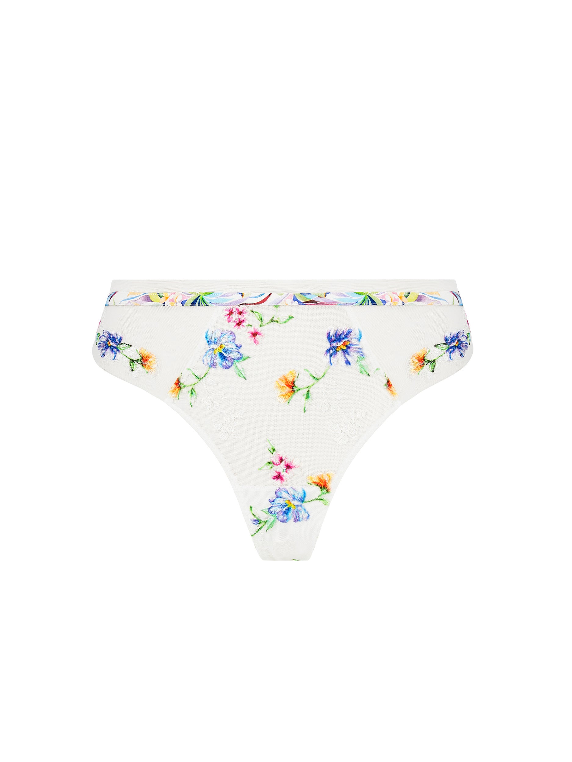 Baisers Légers printed string - Bleus Legers