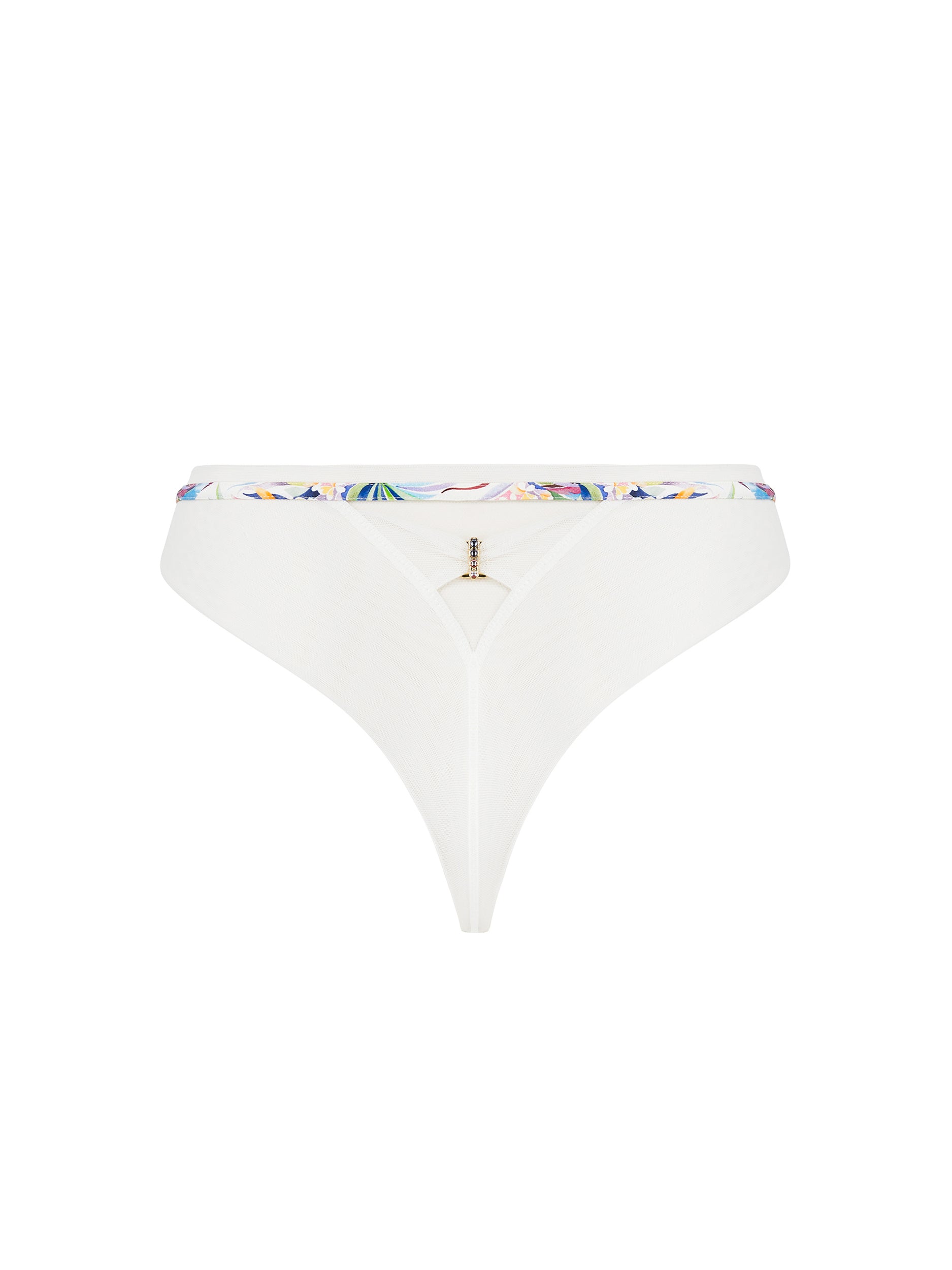 Baisers Légers printed string - Bleus Legers