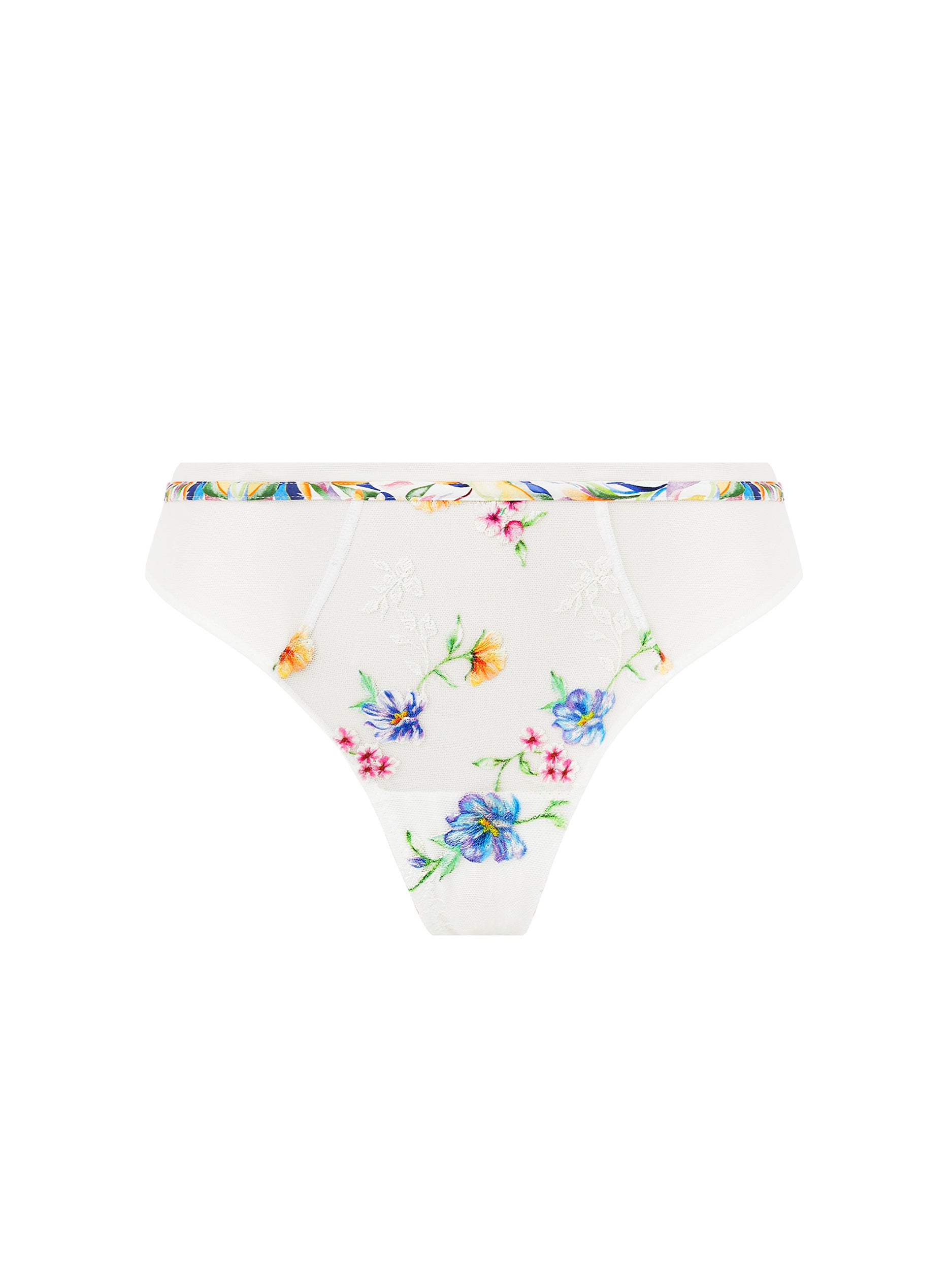 Baisers Légers printed knickers - Bleus Legers