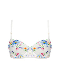 Soutien-gorge balconnet Baisers Légers imprimé - Bleus Legers