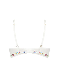 Soutien-gorge balconnet Baisers Légers imprimé - Bleus Legers