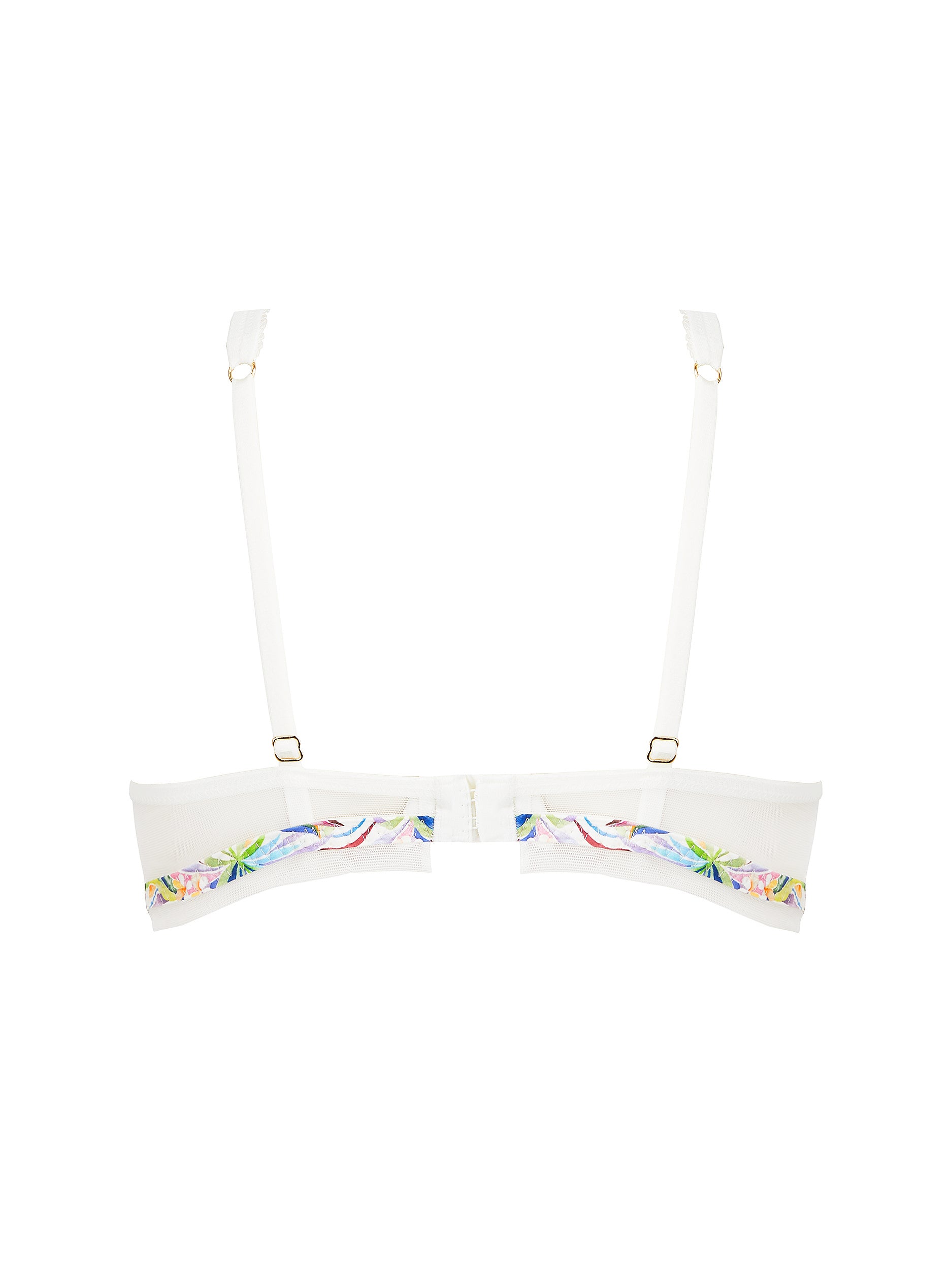 Soutien-gorge triangle Baisers Légers imprimé - Bleus Léger