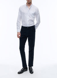 Button-down collar shirt - White