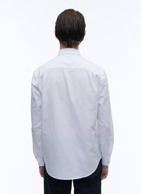 Button-down collar shirt - White