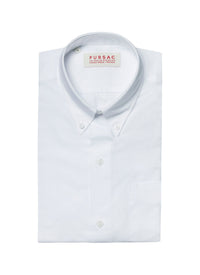 Button-down collar shirt - White