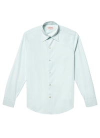 Chemise en popeline de coton - Bleu Ciel