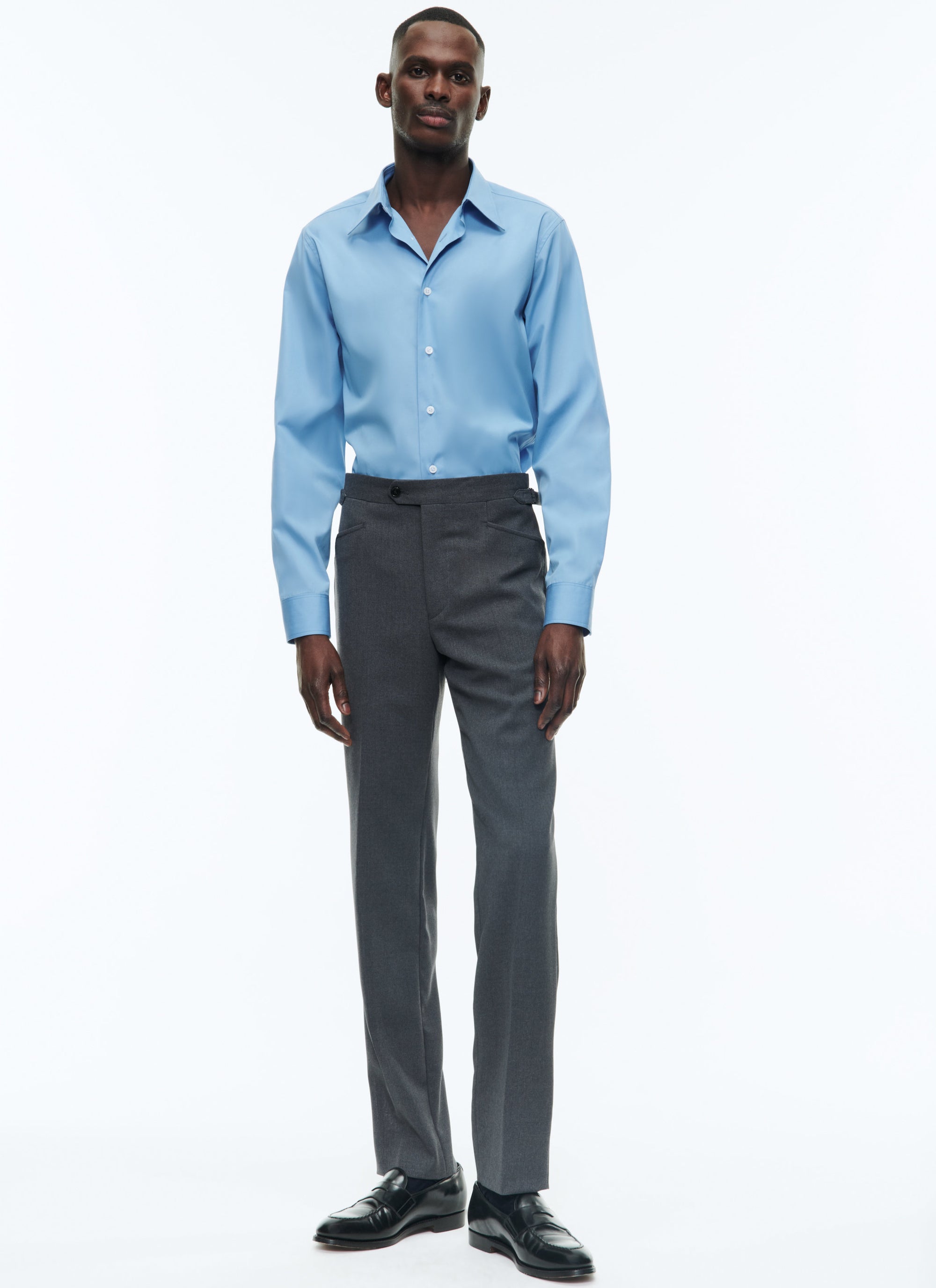 Bleu Clair Chemise - Bleu Clair