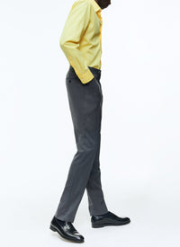 Chemise à col hirondelle - Jaune Pâle