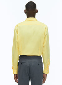 Chemise à col hirondelle - Jaune Pâle